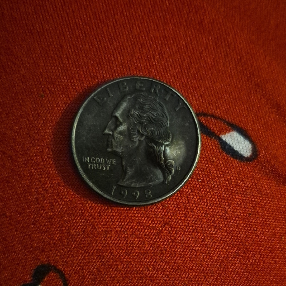 1998 Liberty Quarter Coin